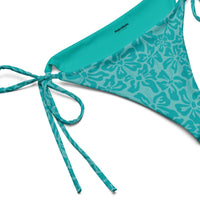 STRING BIKINI BOTTOM ECO - IRIS HIBISCUS