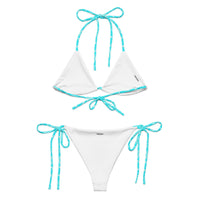 STRING BIKINI SET ECO - GARDEN PARTY LIGHT BLUE