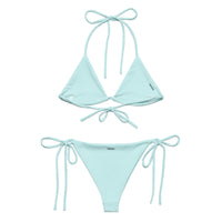 STRING BIKINI SET ECO - POWDER BLUE