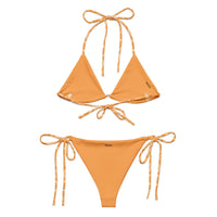 STRING BIKINI SET ECO - GARDEN PARTY ORANGE