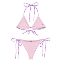 STRING BIKINI SET ECO - PURPLE SWIRLSA