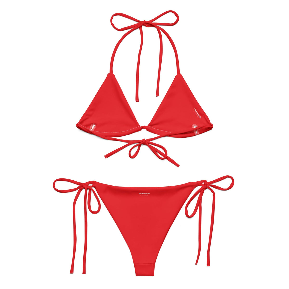 STRING BIKINI SET ECO - RED