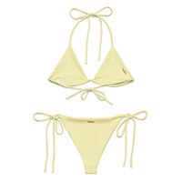 STRING BIKINI SET ECO - PINKCOLADA BUTTER YELLOW