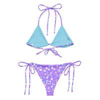 STRING BIKINI SET ECO - LILACERI BLOOMS