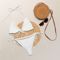 STRING BIKINI SET ECO - WHITE