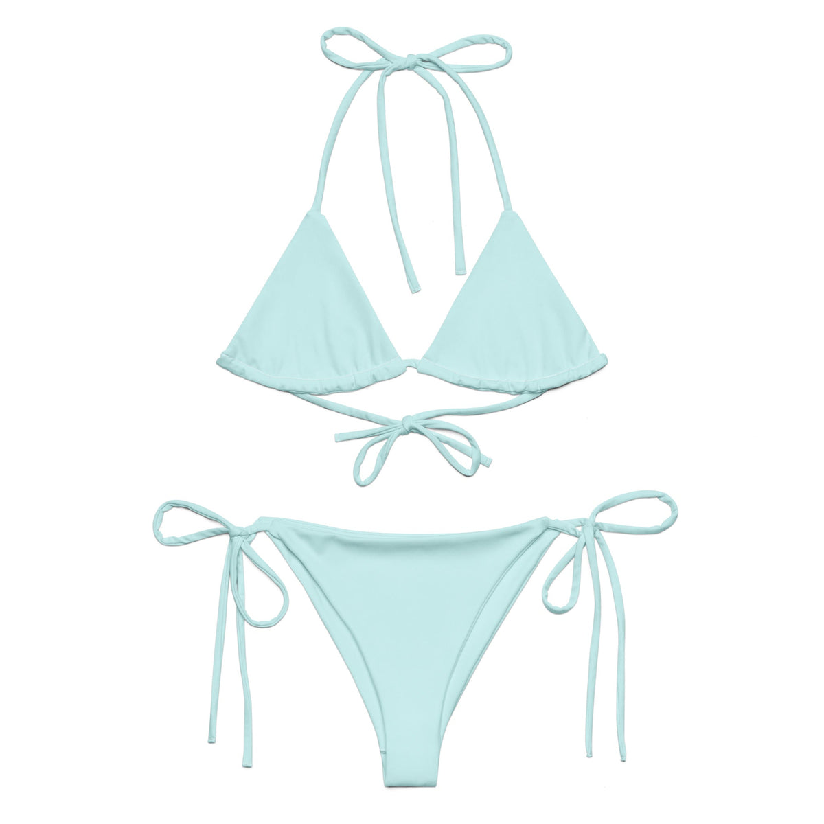 STRING BIKINI SET ECO - POWDER BLUE