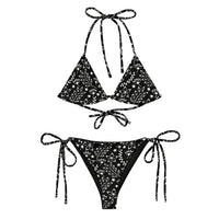 STRING BIKINI SET ECO - GARDEN PARTY MIDNIGHT