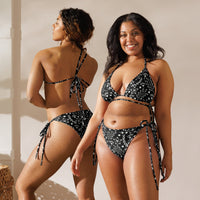 STRING BIKINI SET ECO - GARDEN PARTY MIDNIGHT