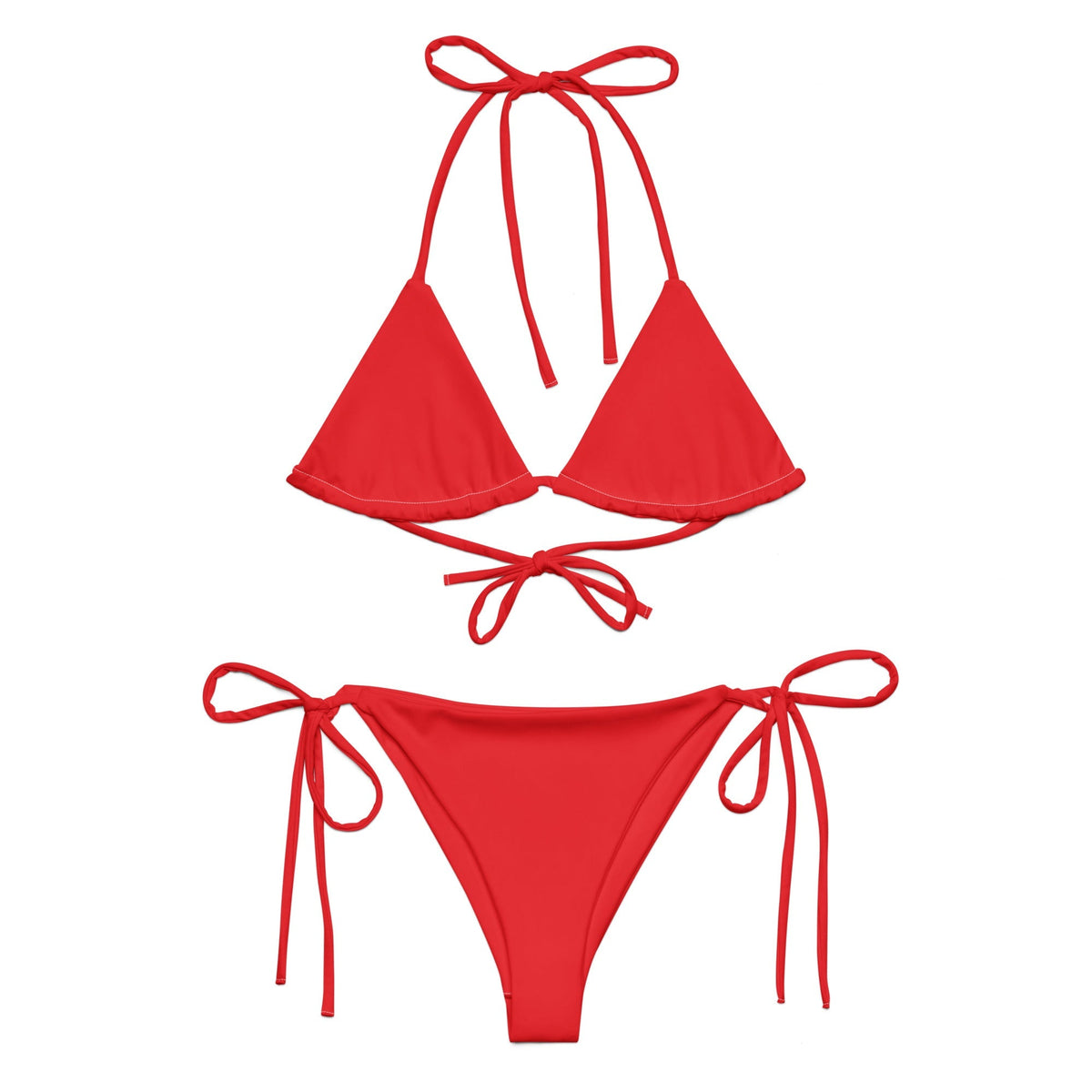 STRING BIKINI SET ECO - RED