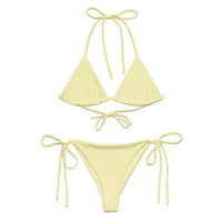 STRING BIKINI SET ECO - PINKCOLADA BUTTER YELLOW