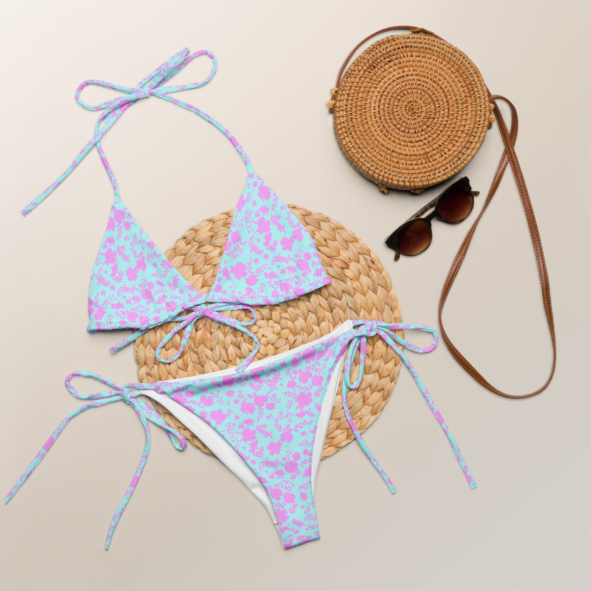 STRING BIKINI SET ECO - LADINA BLOOM ECO