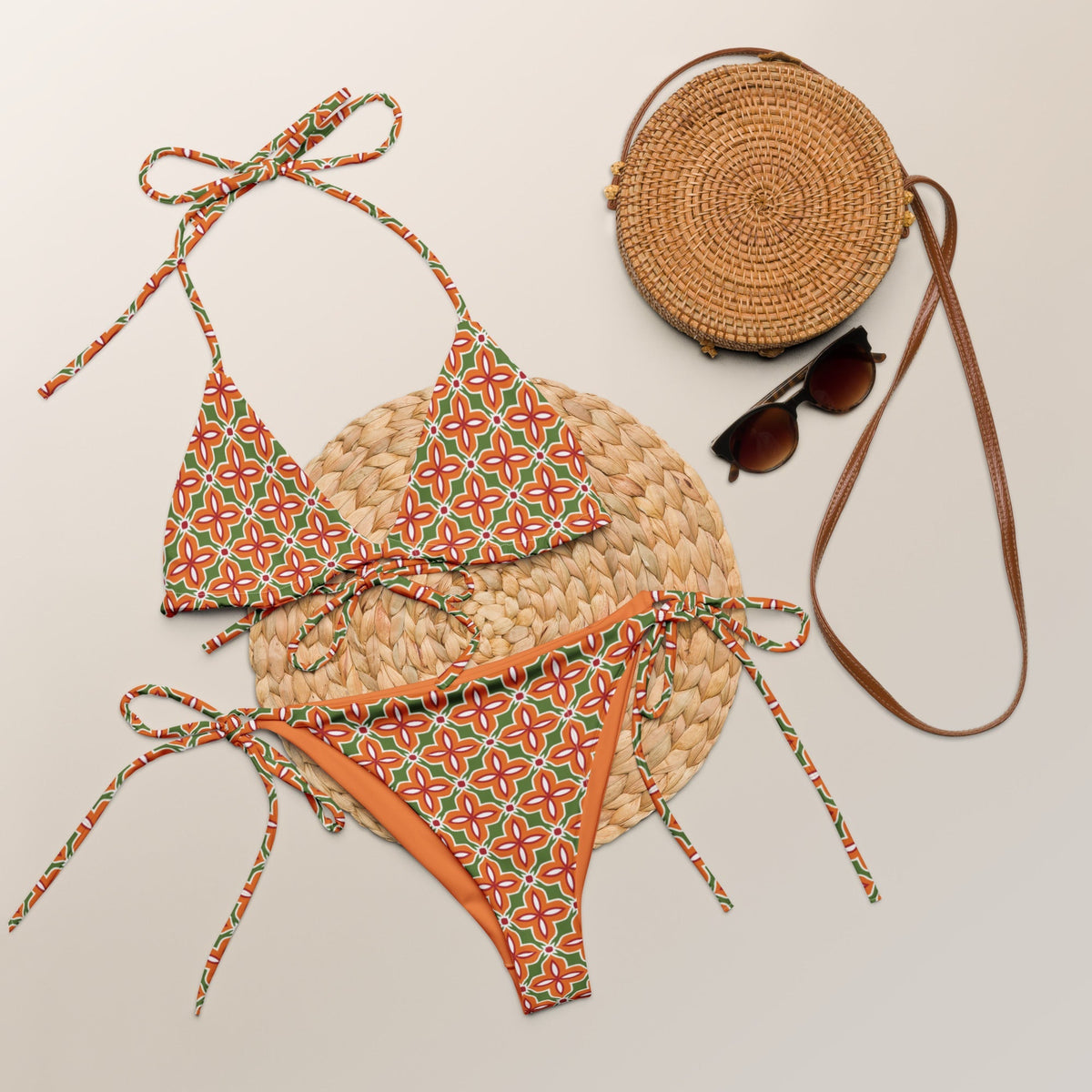 STRING BIKINI SET ECO - RIKA ISLAND