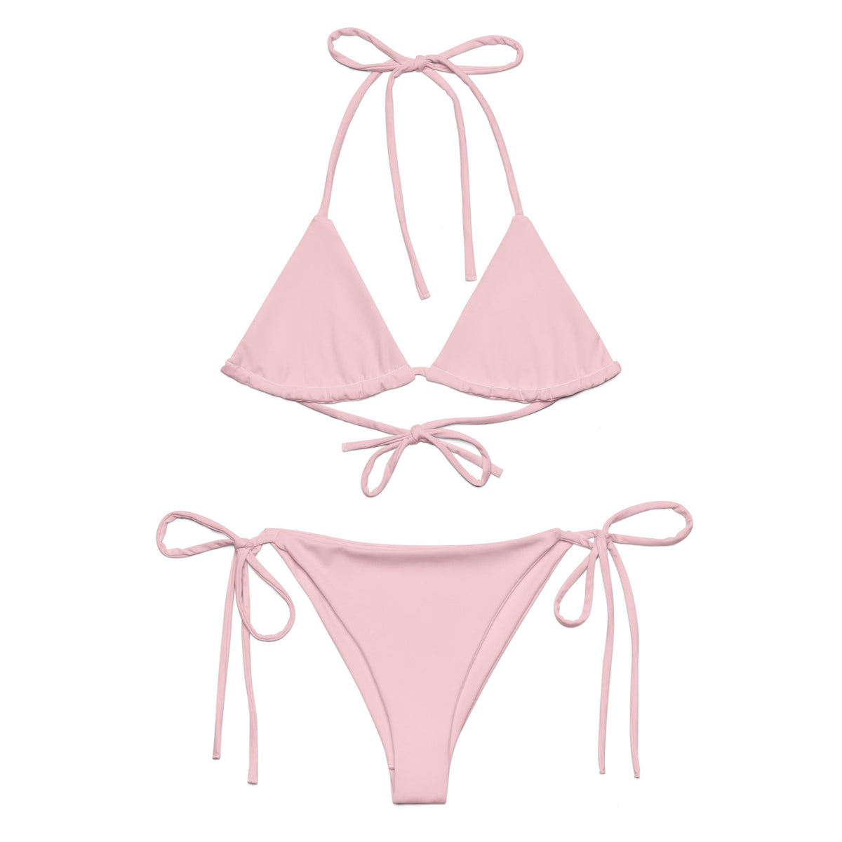 STRING BIKINI SET ECO - BLUSH PINK