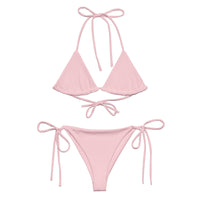 STRING BIKINI SET ECO - BLUSH PINK