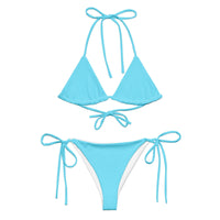 STRING BIKINI SET ECO - CANDY BLUE