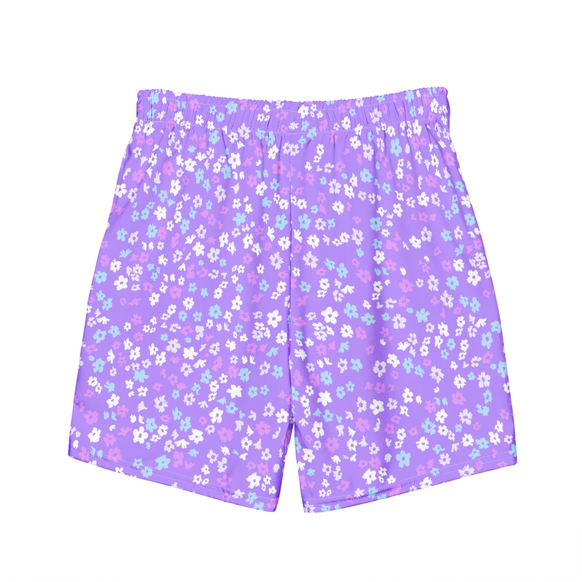 ECO MEN'S SWIM SHORTS  - LILACERI BLOOMS ECO