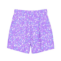 ECO MEN'S SWIM SHORTS  - LILACERI BLOOMS ECO