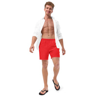 ECO MEN'S SWIM SHORTS | RED