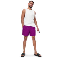 ECO MEN'S SWIM SHORTS - BERRY PURPLE