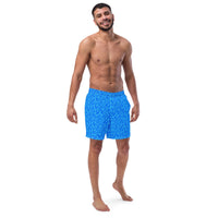 ECO MEN'S SWIM SHORTS | GARDEN PARTY BLUE HUES