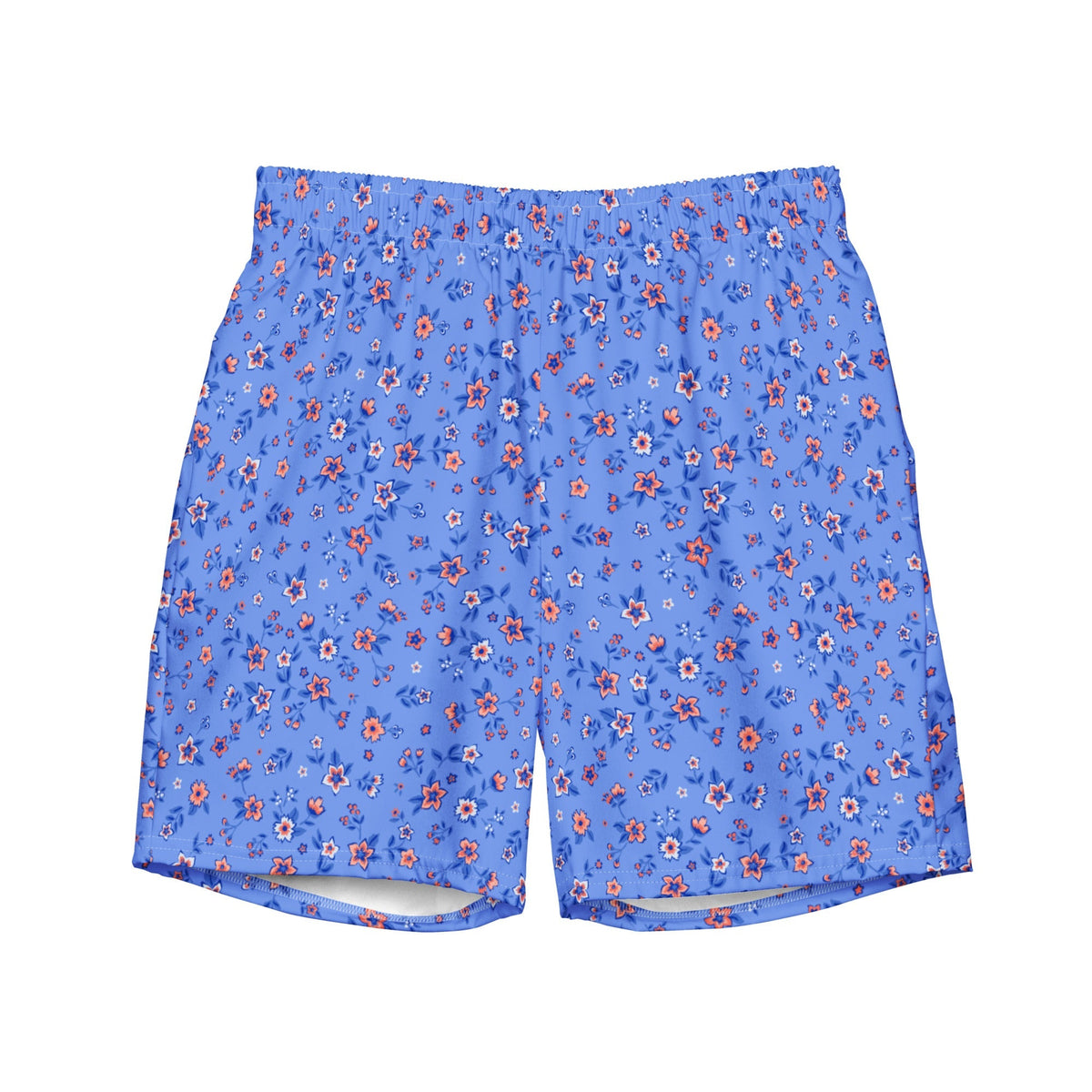 ECO MEN'S SWIM SHORTS | SAPPHIRE FLORALS
