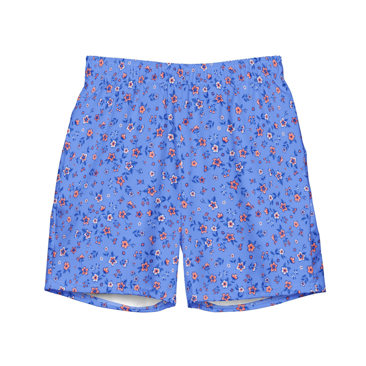 ECO MEN'S SWIM SHORTS | SAPPHIRE FLORALS