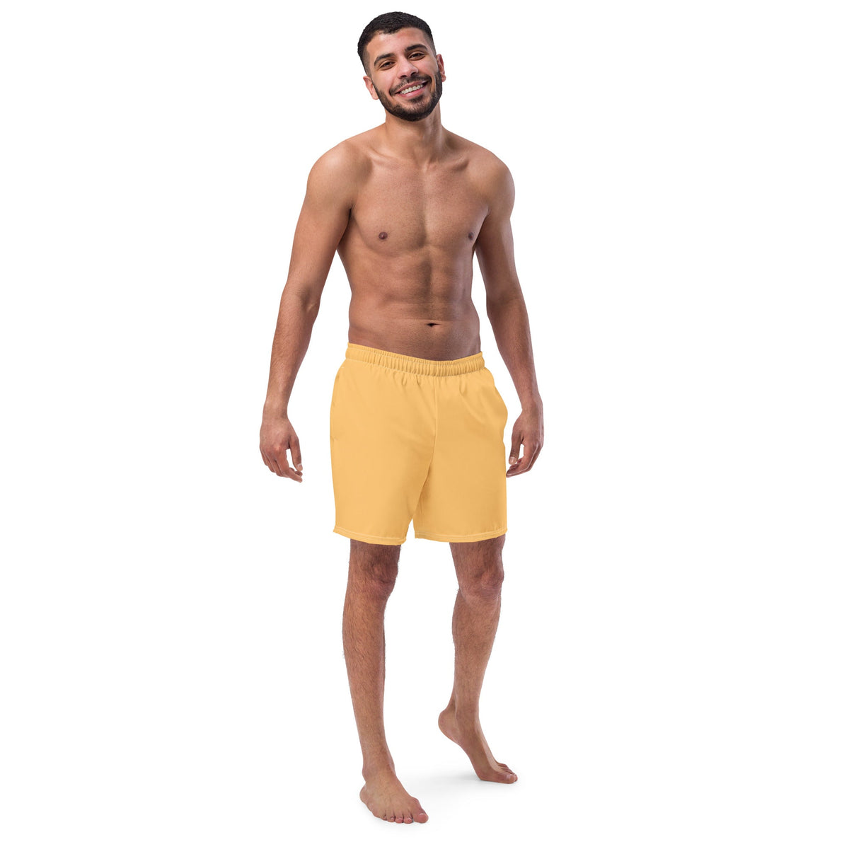 ECO MEN'S SWIM SHORTS | PEACH