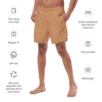 ECO MEN'S SWIM SHORTS - RIKA ISLAND