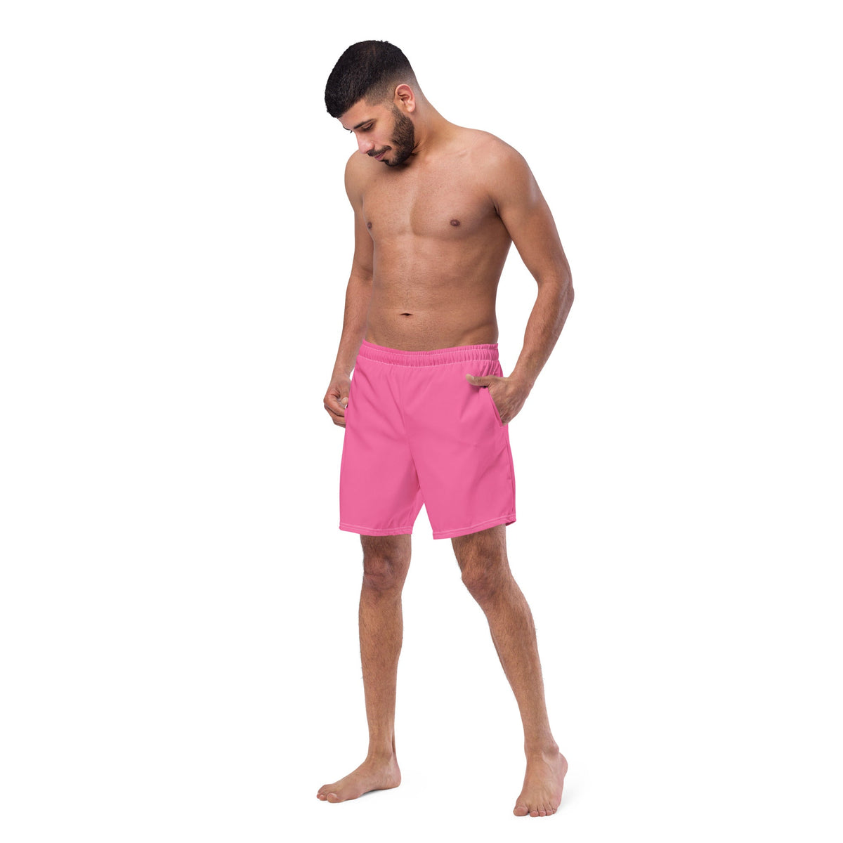 ECO MEN'S SWIM SHORTS - ROSE PINK