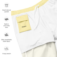 ECO MEN'S SWIM SHORTS - BANANA YELLOW