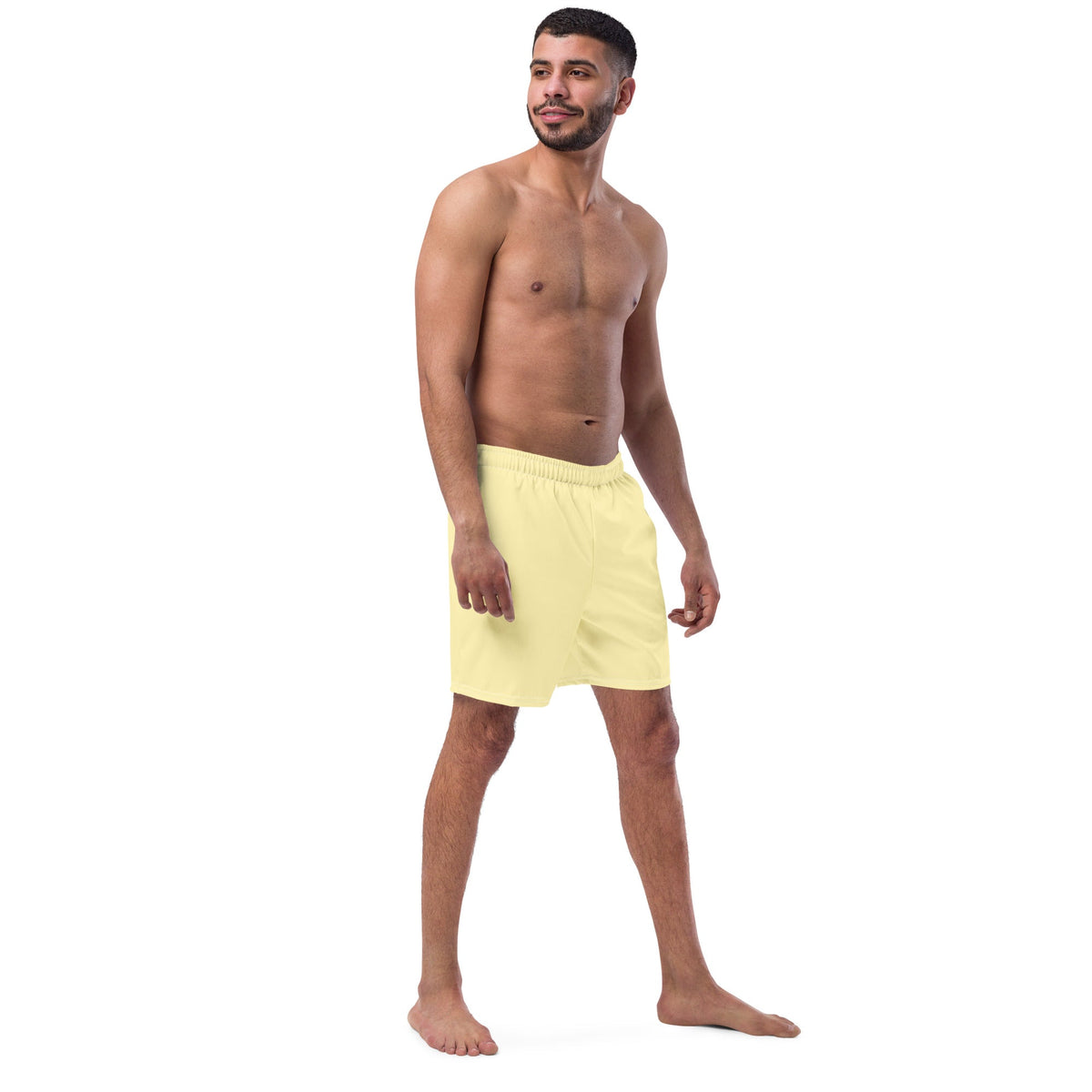 ECO MEN'S SWIM SHORTS - BANANA YELLOW