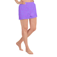 LORINA SHORTS ECO - GARDEN PARTY PURPLE