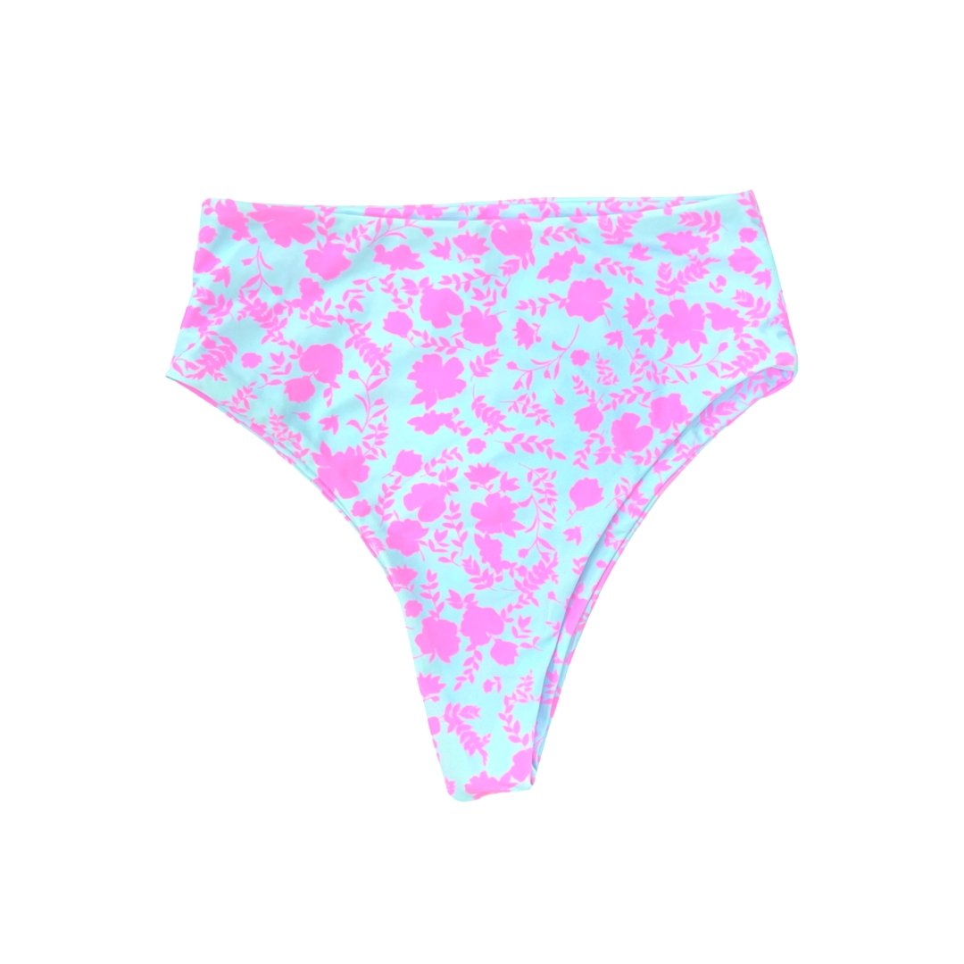 BAUDOUIN BIKINI BOTTOMS IN OHRID BLOOM - PINKCOLADA