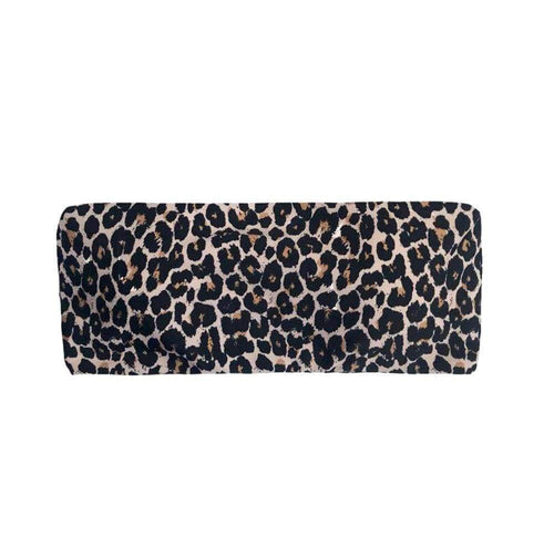 BAUDOUIN BIKINI TOP IN CHEETAH - PINKCOLADA