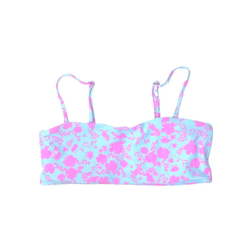 BAUDOUIN BIKINI TOP IN OHRID BLOOM - LIMITED EDITION - PINKCOLADA