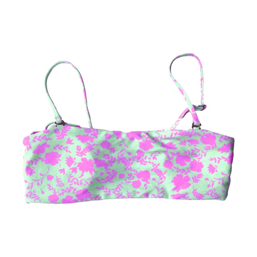 BAUDOUIN BIKINI TOP - PEPPERMINT BLOOM - PINKCOLADA