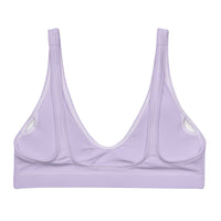 BELLA ECO PADDED BIKINI TOP | MAUVE - PINKCOLADA