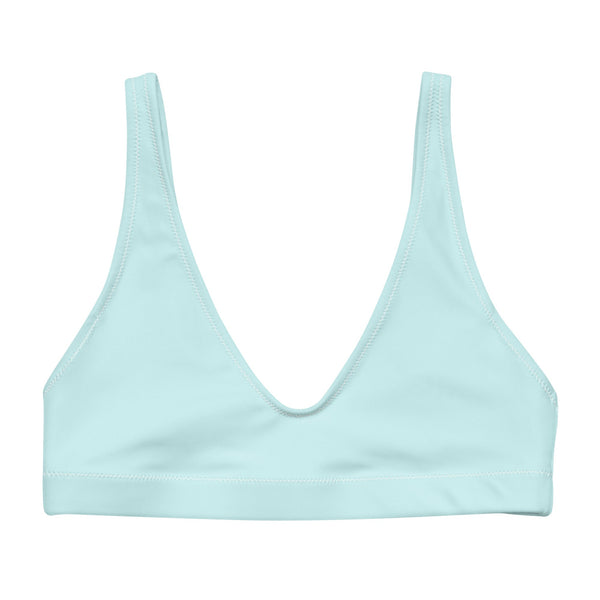 BELLA ECO PADDED BIKINI TOP | POWDER BLUE - PINKCOLADA