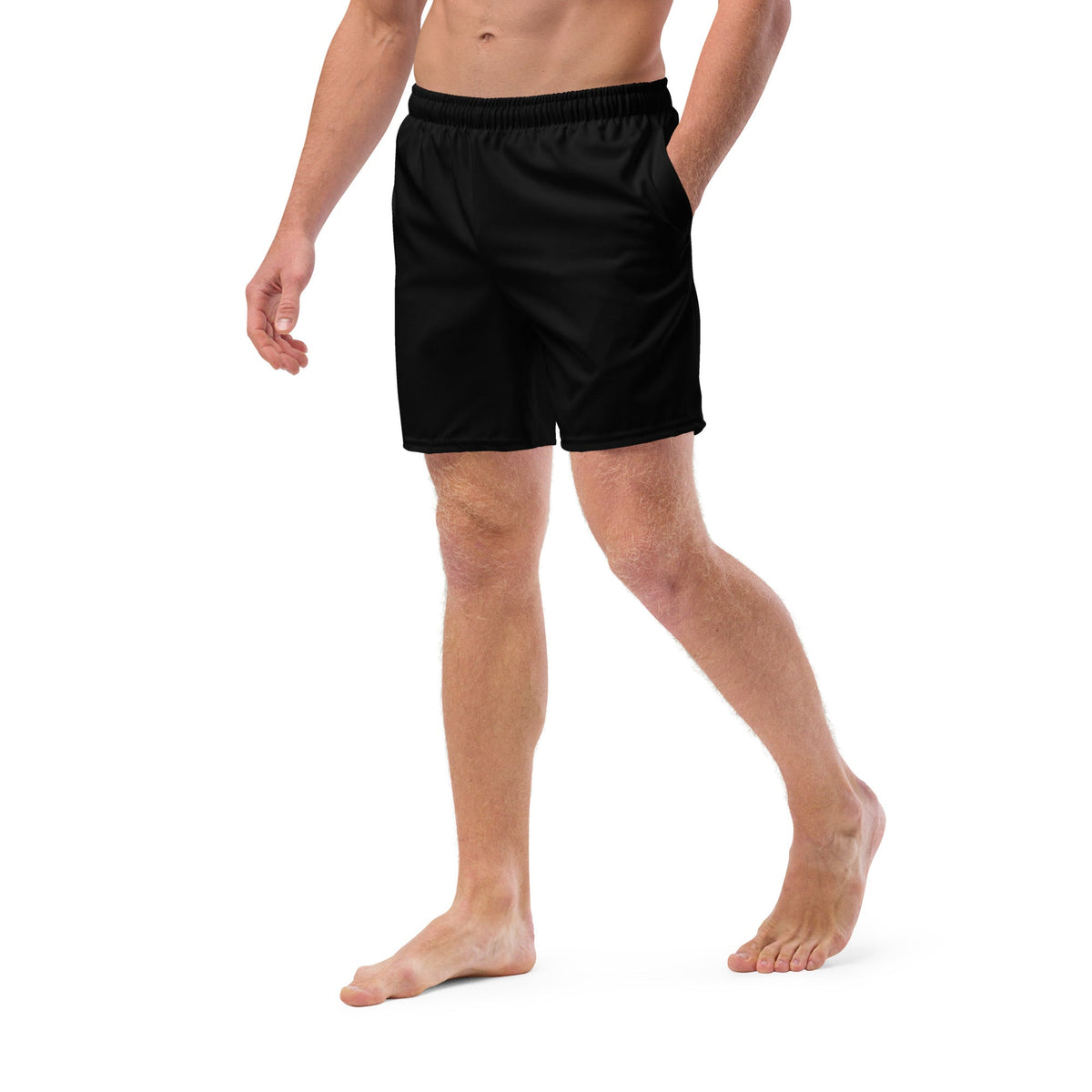 ECO MEN'S SWIM SHORTS | BLACK - PINKCOLADA