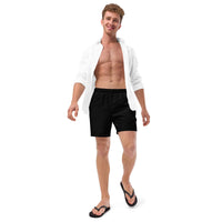 ECO MEN'S SWIM SHORTS | BLACK - PINKCOLADA