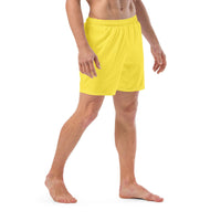 ECO MEN'S SWIM SHORTS | MANGO YELLOW - PINKCOLADA