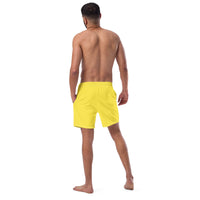 ECO MEN'S SWIM SHORTS | MANGO YELLOW - PINKCOLADA