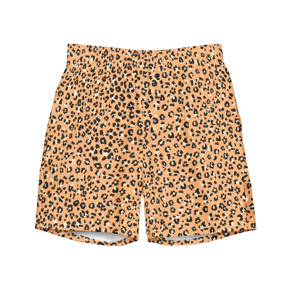 ECO MEN'S SWIM SHORTS | ORANGE LEOPARD - PINKCOLADA