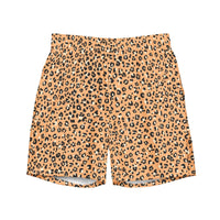 ECO MEN'S SWIM SHORTS | ORANGE LEOPARD - PINKCOLADA