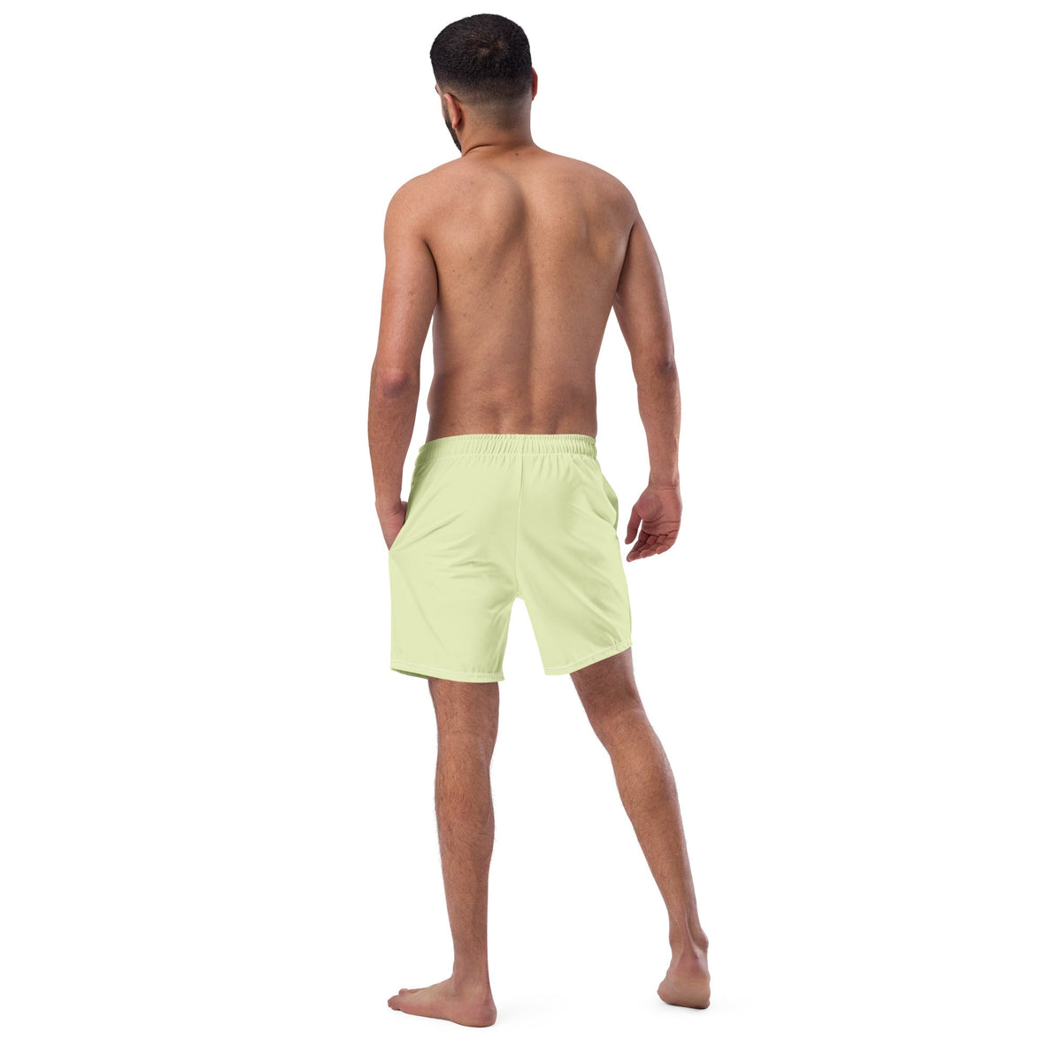 ECO MEN'S SWIM SHORTS | PASTEL LIME - PINKCOLADA