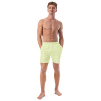 ECO MEN'S SWIM SHORTS | PASTEL LIME - PINKCOLADA