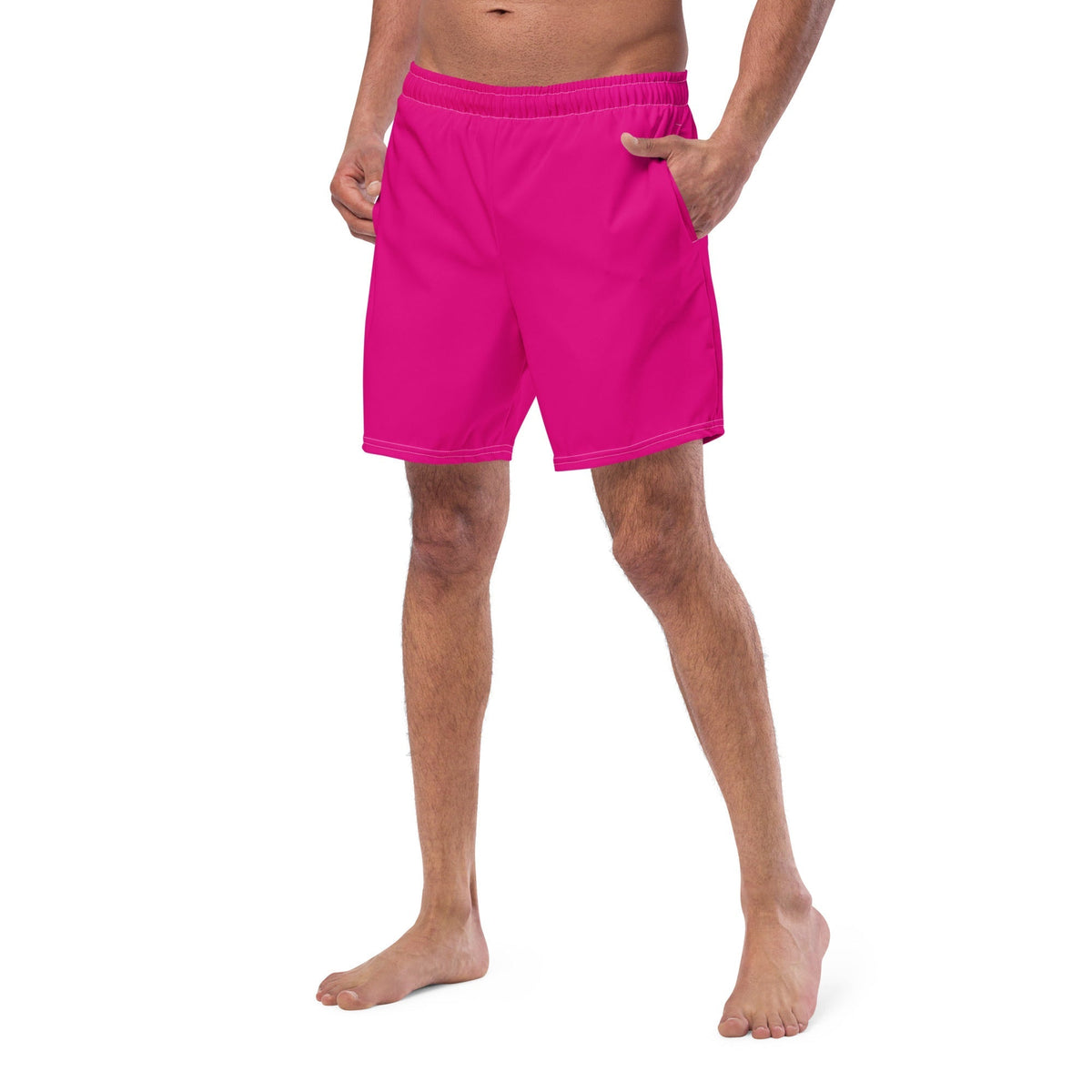 ECO MEN'S SWIM SHORTS | RUBY PINK - PINKCOLADA