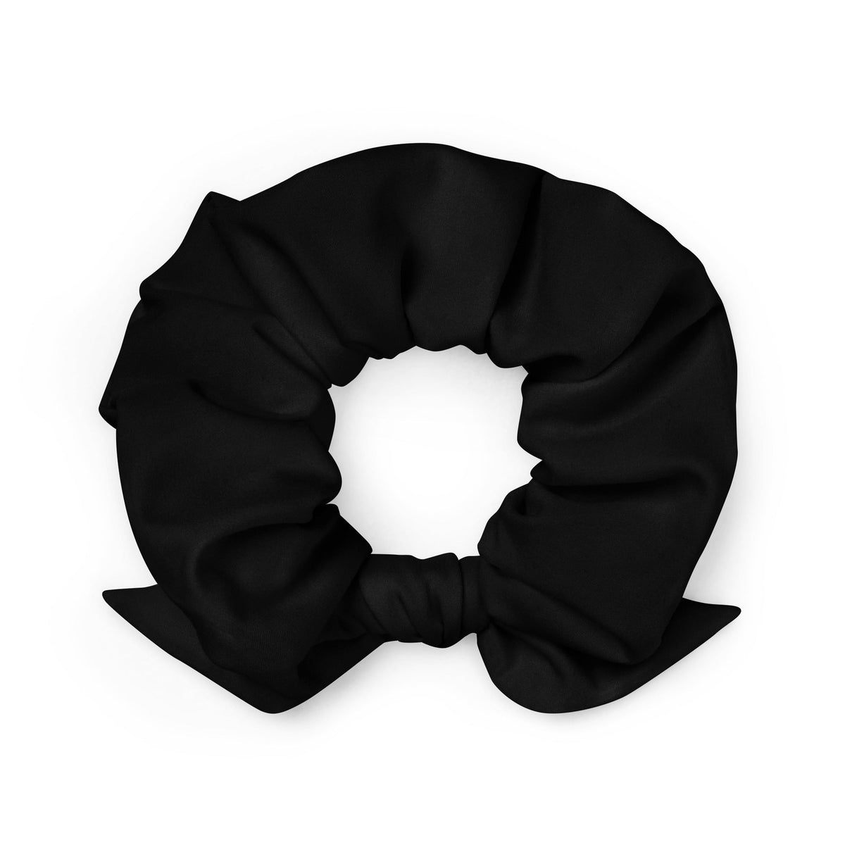 ECO SCRUNCHIE - BLACK - PINKCOLADA