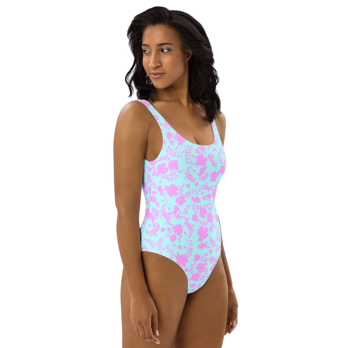 FLORIDA ECO ONE PIECE SWIMSUIT - OHRID GARDEN - PINKCOLADA