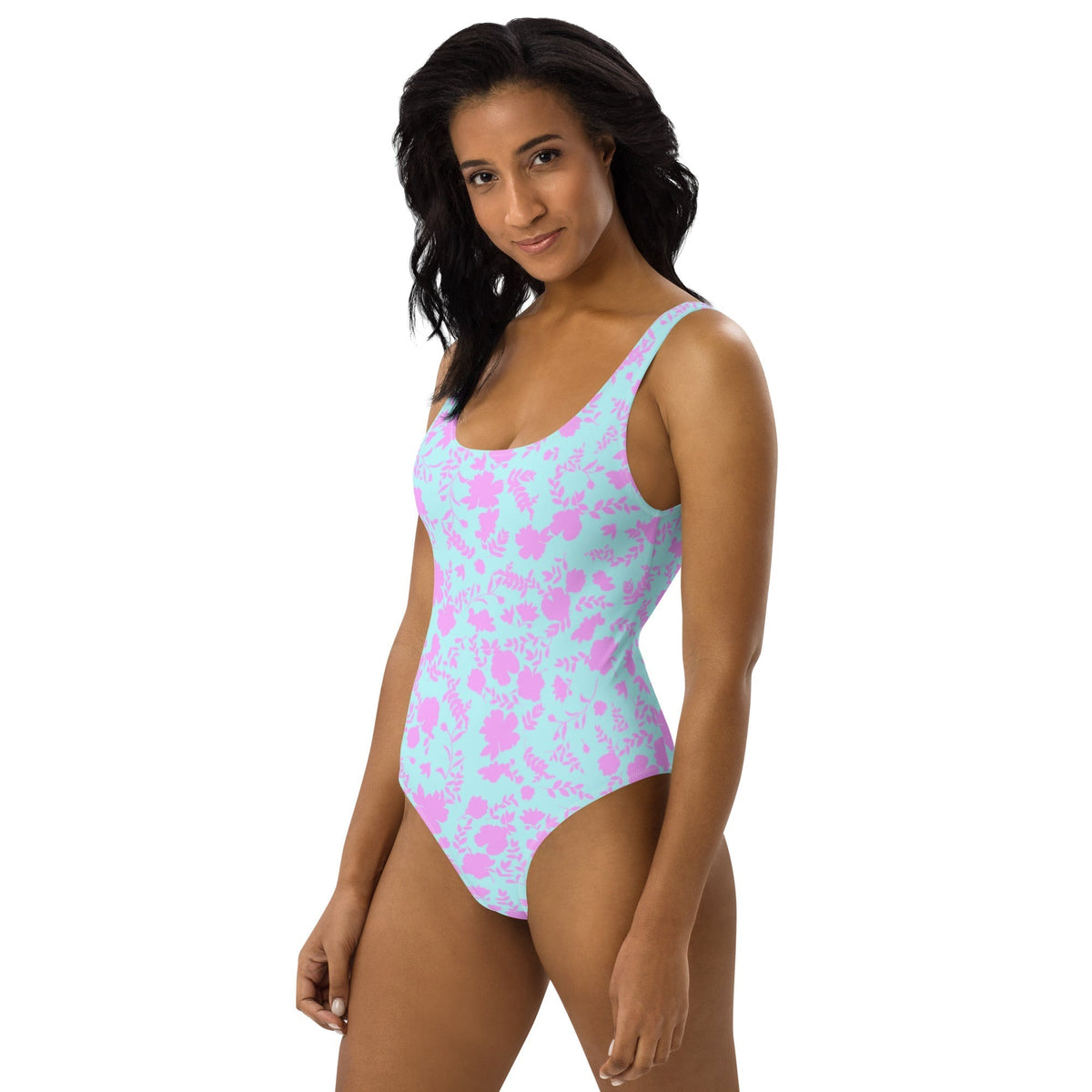 FLORIDA ECO ONE PIECE SWIMSUIT - OHRID GARDEN - PINKCOLADA